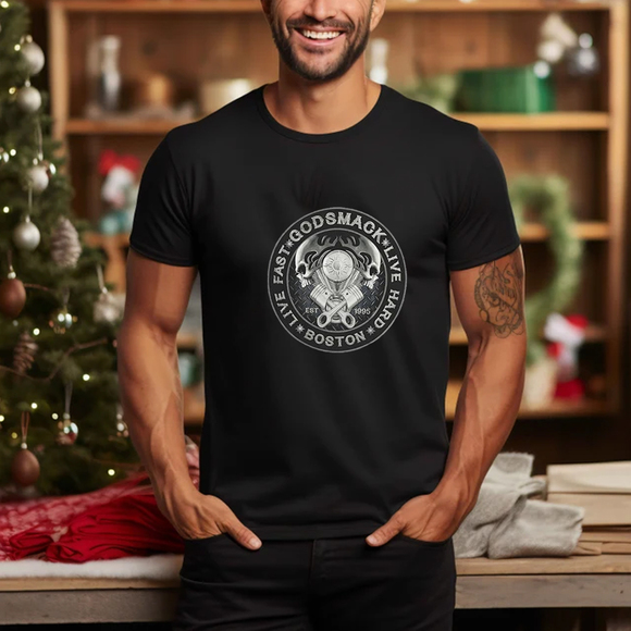 H3 SPORTGEAR Godsmack Men_s  T-Shirt  Gift For Fan - Picture 1 of 4